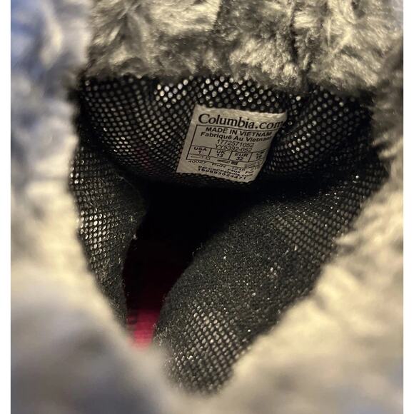 COLUMBIA Insulated Waterproof Kids 200 Grams Winter Boots Gray - Size 1 - Picture 5 of 8